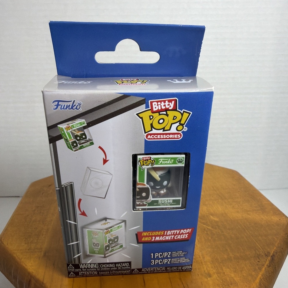 Bitty Pop Accessories Sushi Roll Funko 1 Bitty Pop‎ 3 Magnetic Cases
